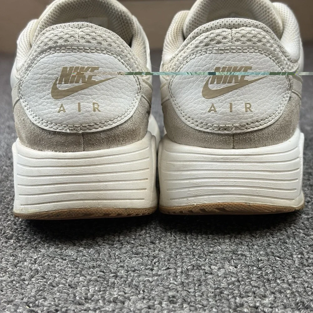 Nike Air Max SC Running Womens Size 9 White Platinum Tint Gum Brown CW4554-108